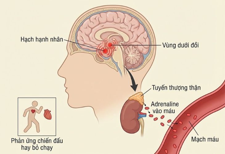 Cơ chế giải phóng Adrenaline của cơ thể Cơ chế giải phóng Adrenaline của cơ thể