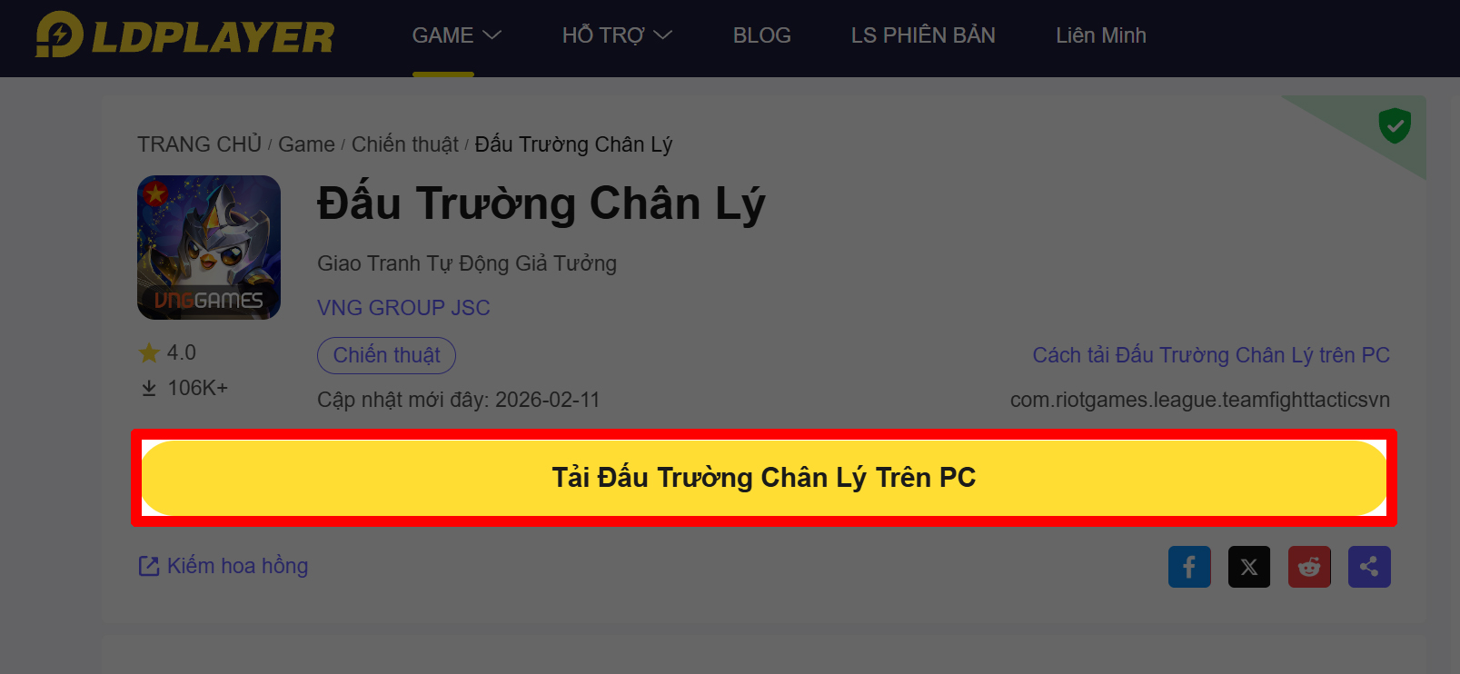 Cách tải và chơi Đấu Trường Chân Lý trên PC cùng giả lập LDPlayer Cách tải và chơi Đấu Trường Chân Lý trên PC cùng giả lập LDPlayer
