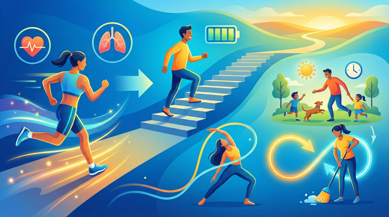 Nâng cao sức bền, giúp cơ thể dẻo dai và tràn đầy năng lượng suốt ngày dài