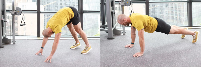 Sâu đo kéo giãn gân kheo, tăng sức mạnh vai và cơ lõi không cần bật nhảy