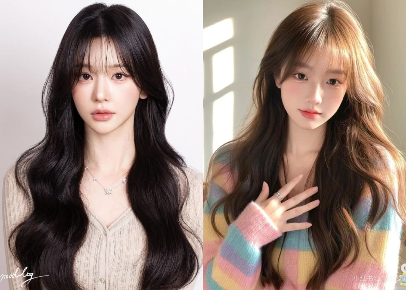 Tóc xoăn lơi mái thưa ngọt ngào Tóc xoăn lơi mái thưa ngọt ngào