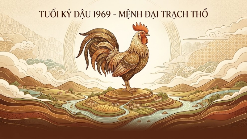Người sinh năm 1969 thuộc tuổi Kỷ Dậu, mệnh Thổ