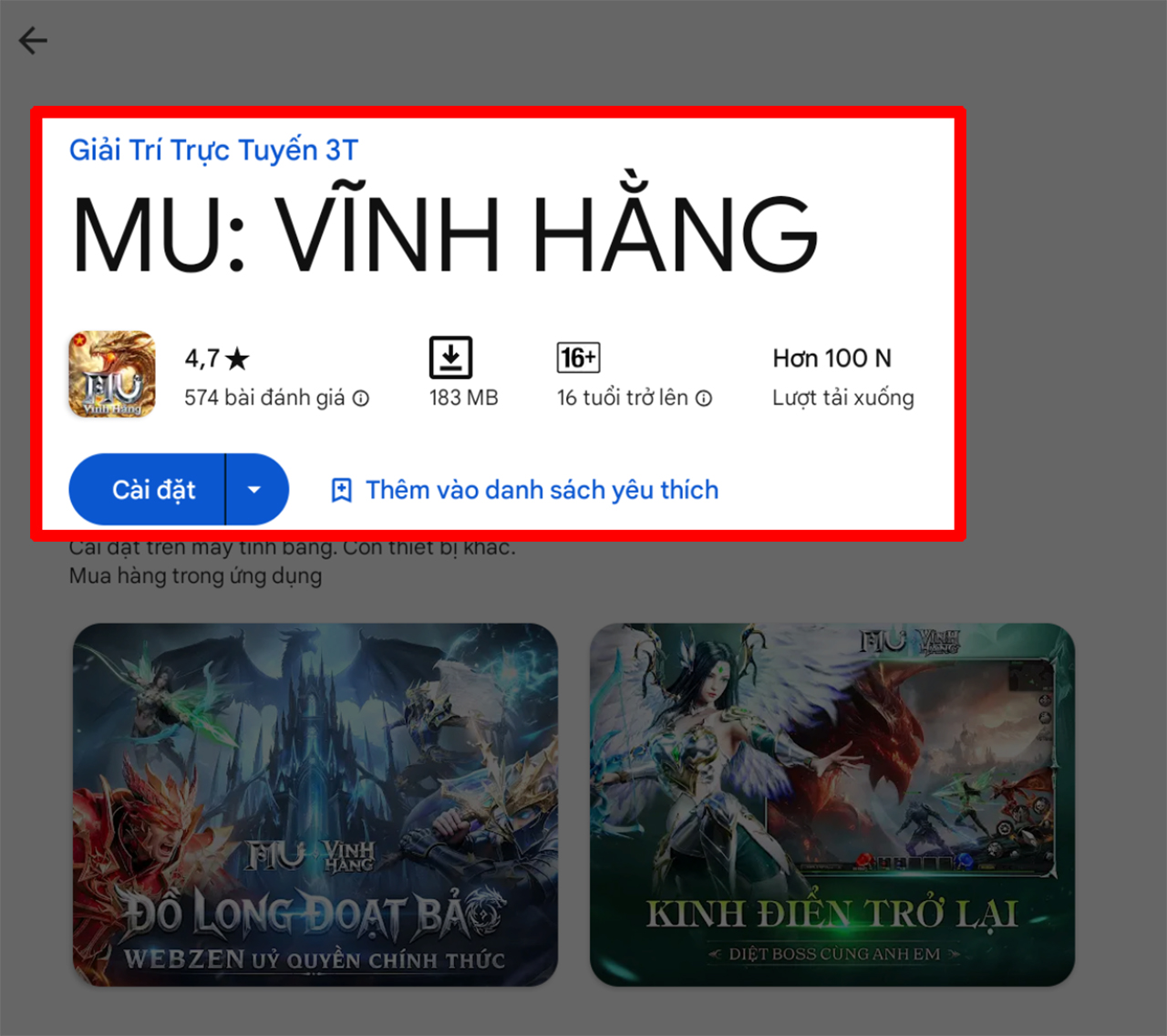 Cách tải và chơi MU Vĩnh Hằng cùng giả lập LDPlayer Cách tải và chơi MU Vĩnh Hằng cùng giả lập LDPlayer