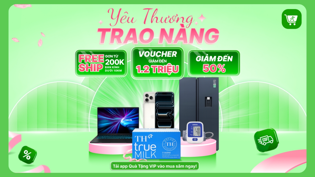 MWG Shop - Lịch sale & ưu đãi đặc biệt tôn vinh phái đẹp MWG Shop - Lịch sale & ưu đãi đặc biệt tôn vinh phái đẹp