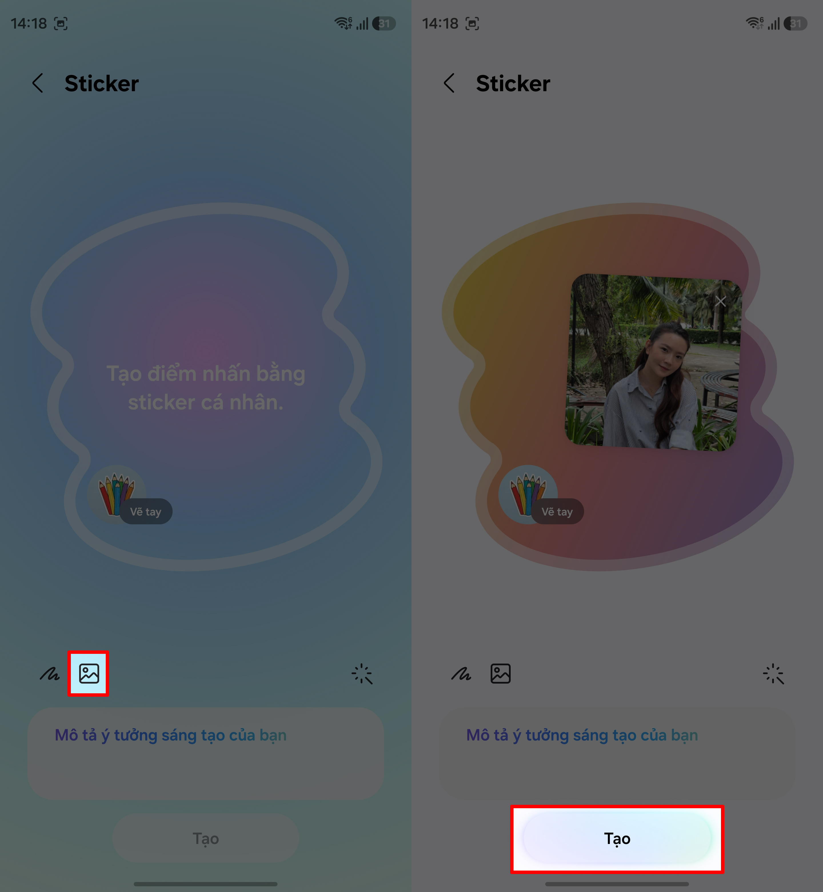 Cách tạo sticker từ hình ảnh cá nhân bằng Galaxy AI