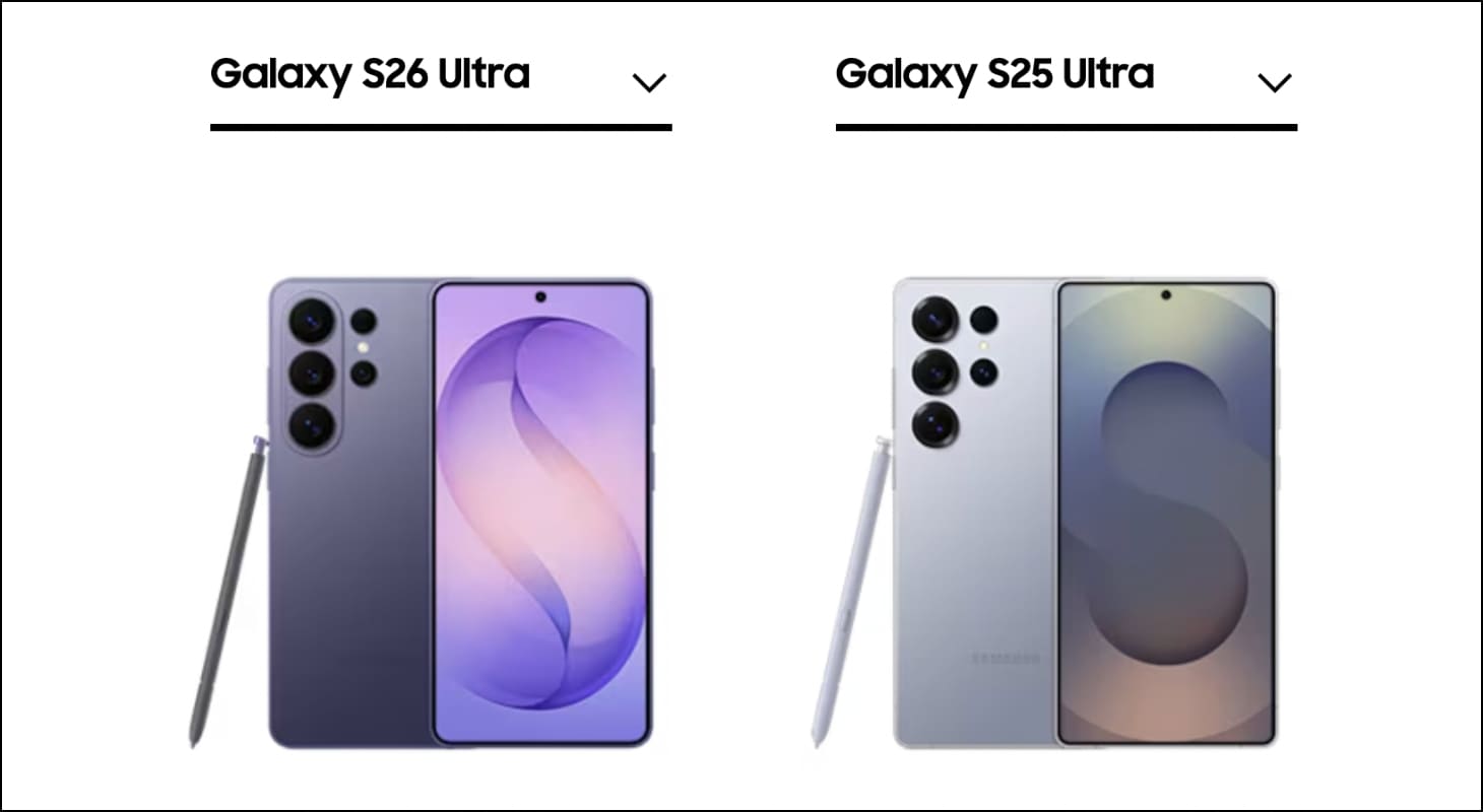 Tùy vào nhu cầu, sở thích và ngân sách mà bạn có thể lựa chọn Samsung Galaxy S26 Ultra hoặc S25 Ultra phù hợp Tùy vào nhu cầu, sở thích và ngân sách mà bạn có thể lựa chọn Samsung Galaxy S26 Ultra hoặc S25 Ultra phù hợp