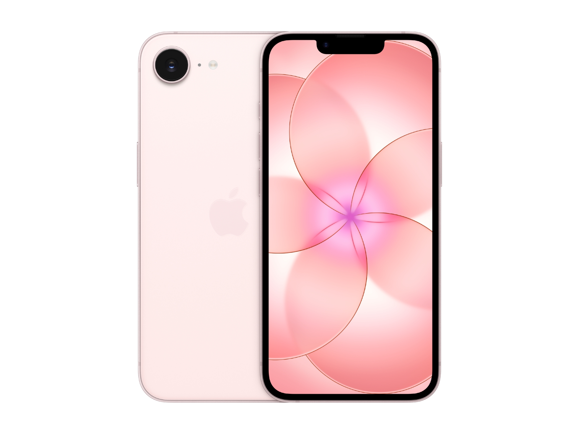 iPhone 17e m&agrave;u Hồng phai (Soft Pink) - Ảnh: Apple.com
