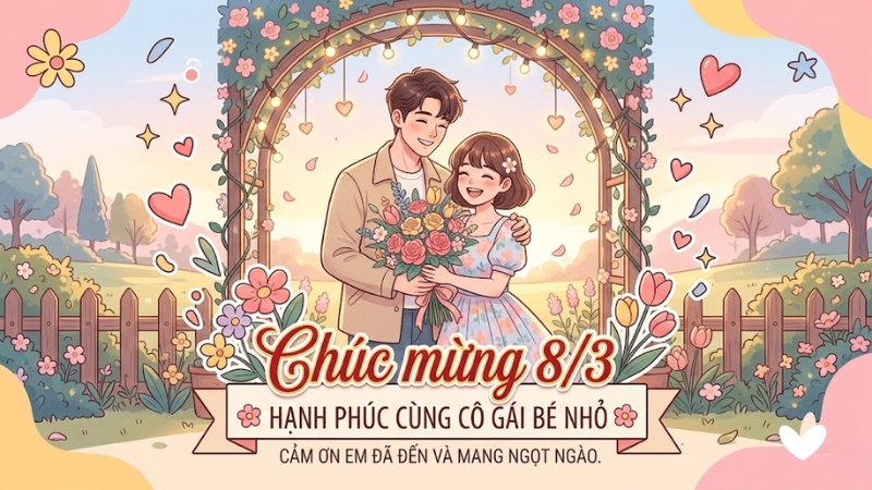 Lời ch&uacute;c 8/3 cho người y&ecirc;u