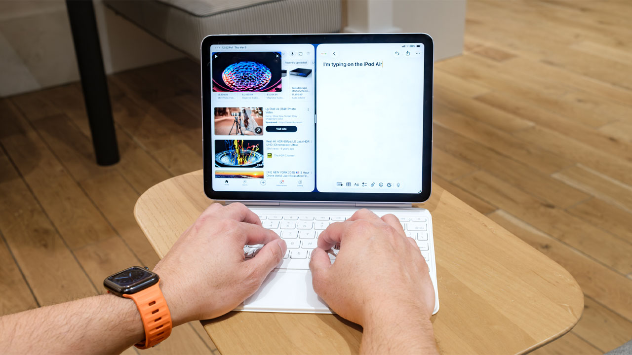 Hình ảnh thực tế iPad Air M4 Hình ảnh thực tế iPad Air M4