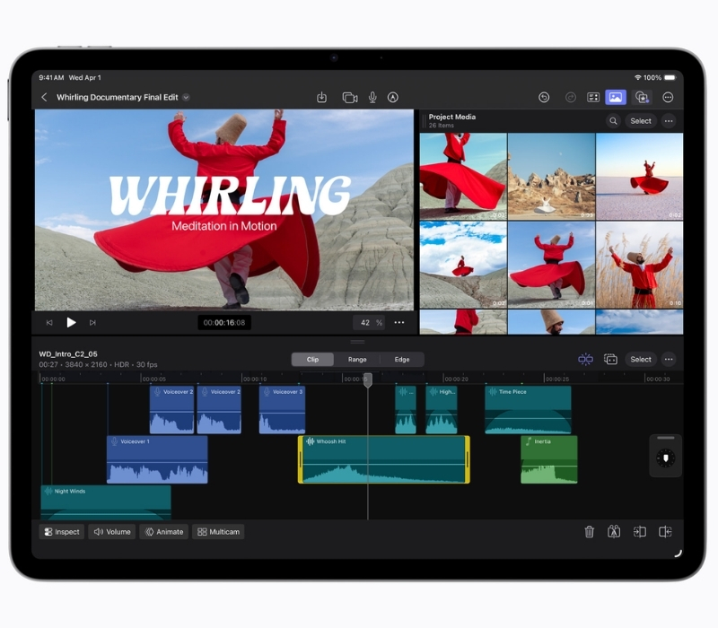 iPad M4 Air với hiệu năng vượt trội