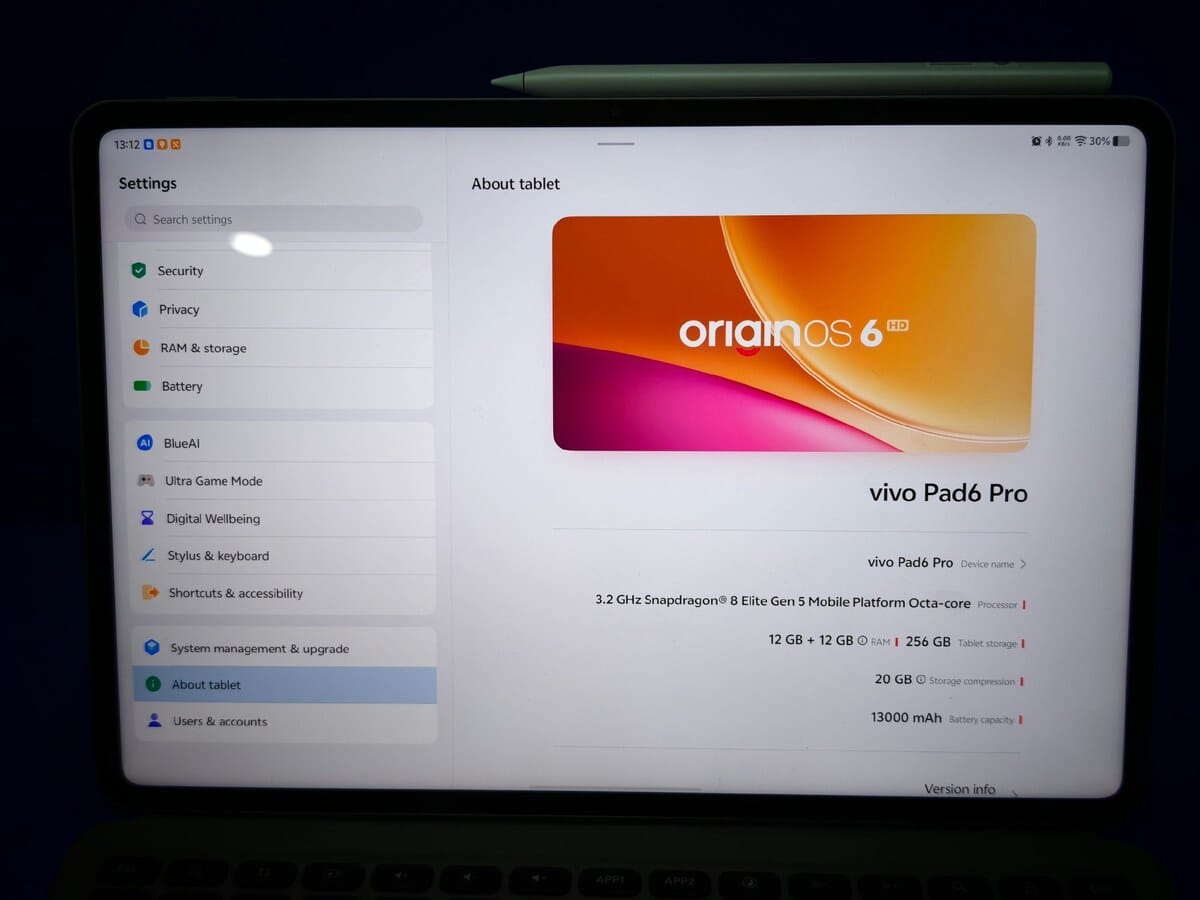 vivo Pad 6 Pro