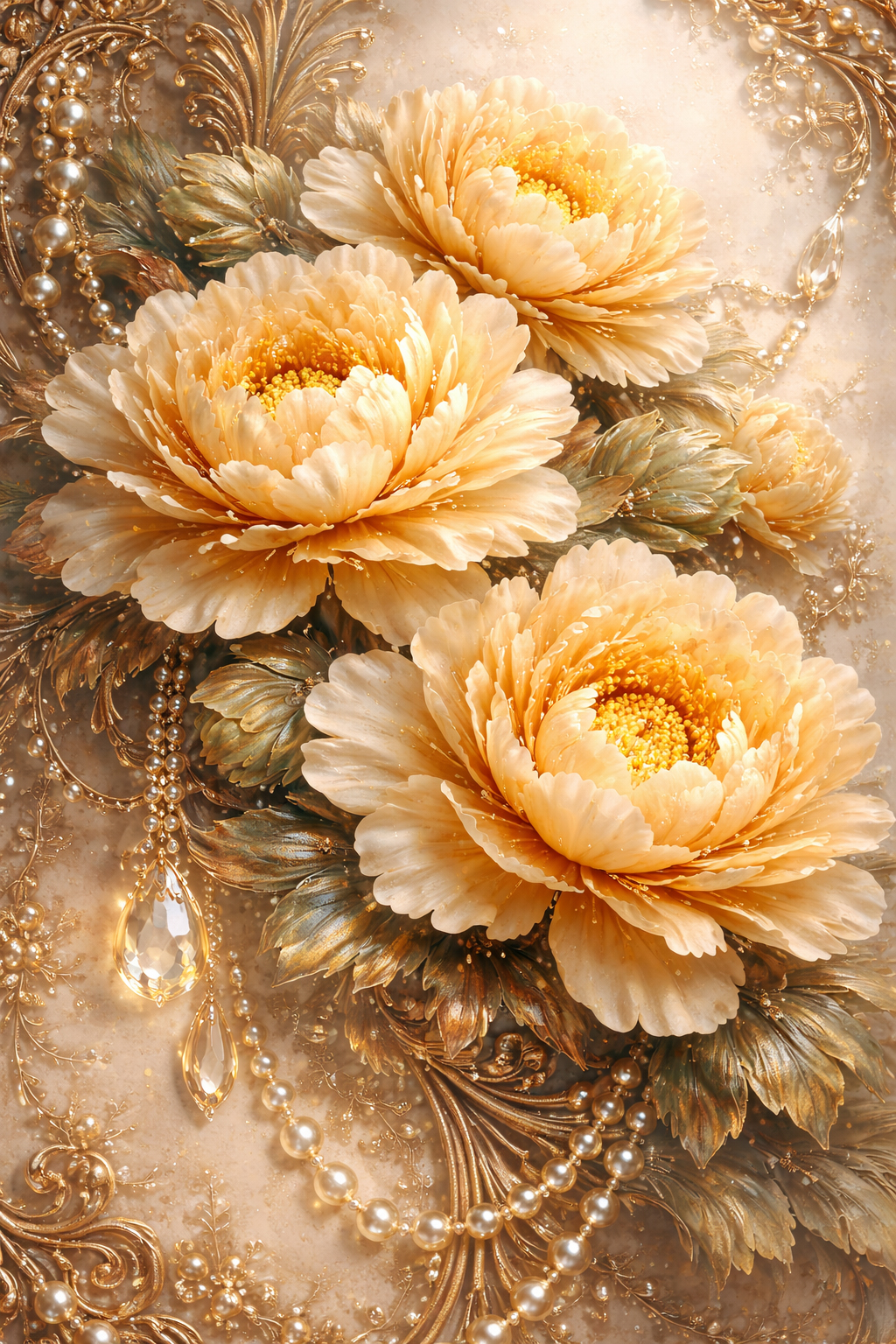 Hình nền mẫu đơn 3D sắc nét tạo chiều sâu ấn tượng, giúp màn hình điện thoại thêm nổi bật Hình nền mẫu đơn 3D sắc nét tạo chiều sâu ấn tượng, giúp màn hình điện thoại thêm nổi bật