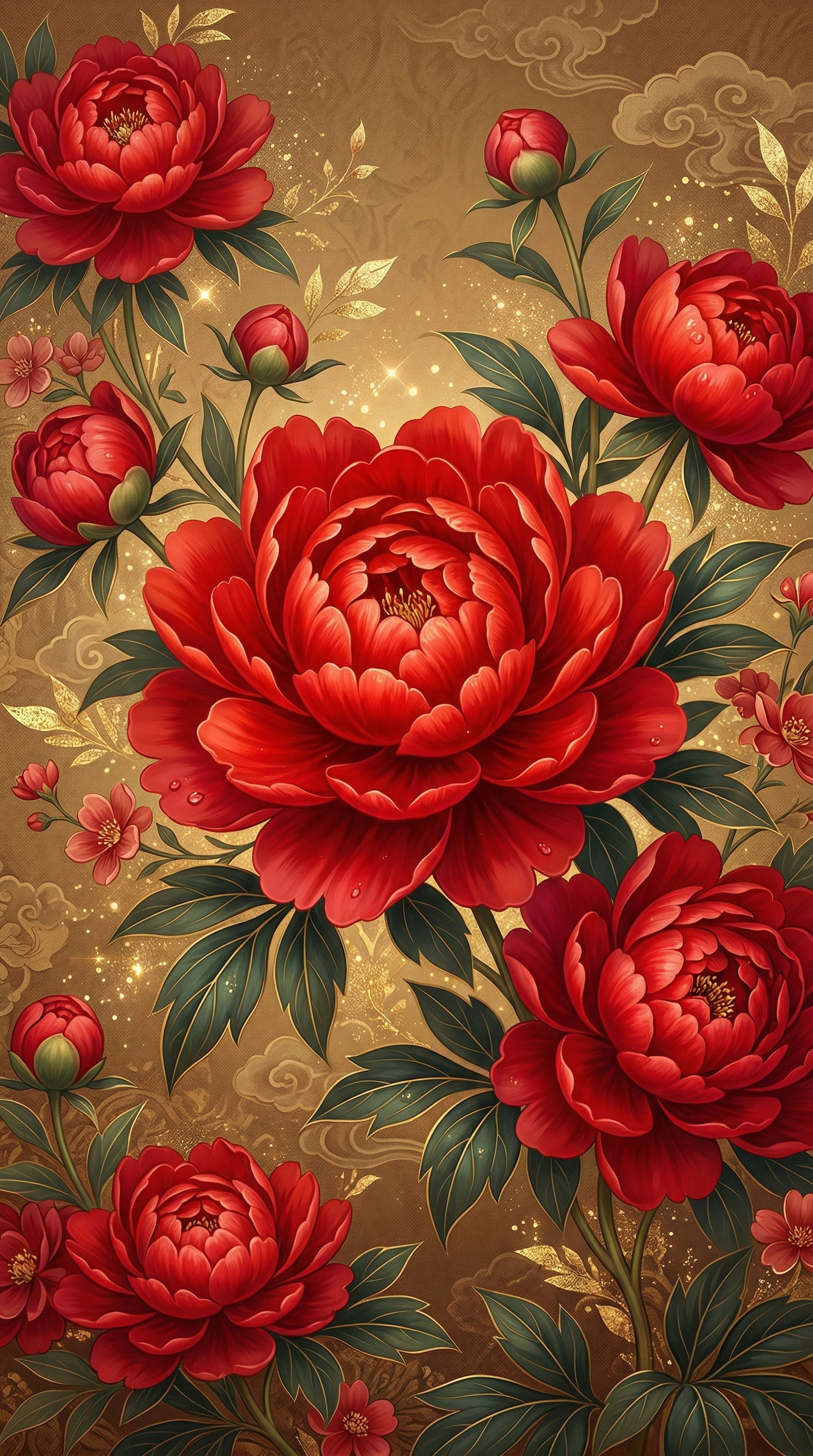 Đổi hình nền điện thoại hoa mẫu đơn giúp thu hút năng lượng tích cực và tạo cảm hứng mỗi ngày Hoa mẫu đơn đỏ tượng trưng tình yêu nồng cháy, giúp tăng vận đào hoa và mang lại may mắn