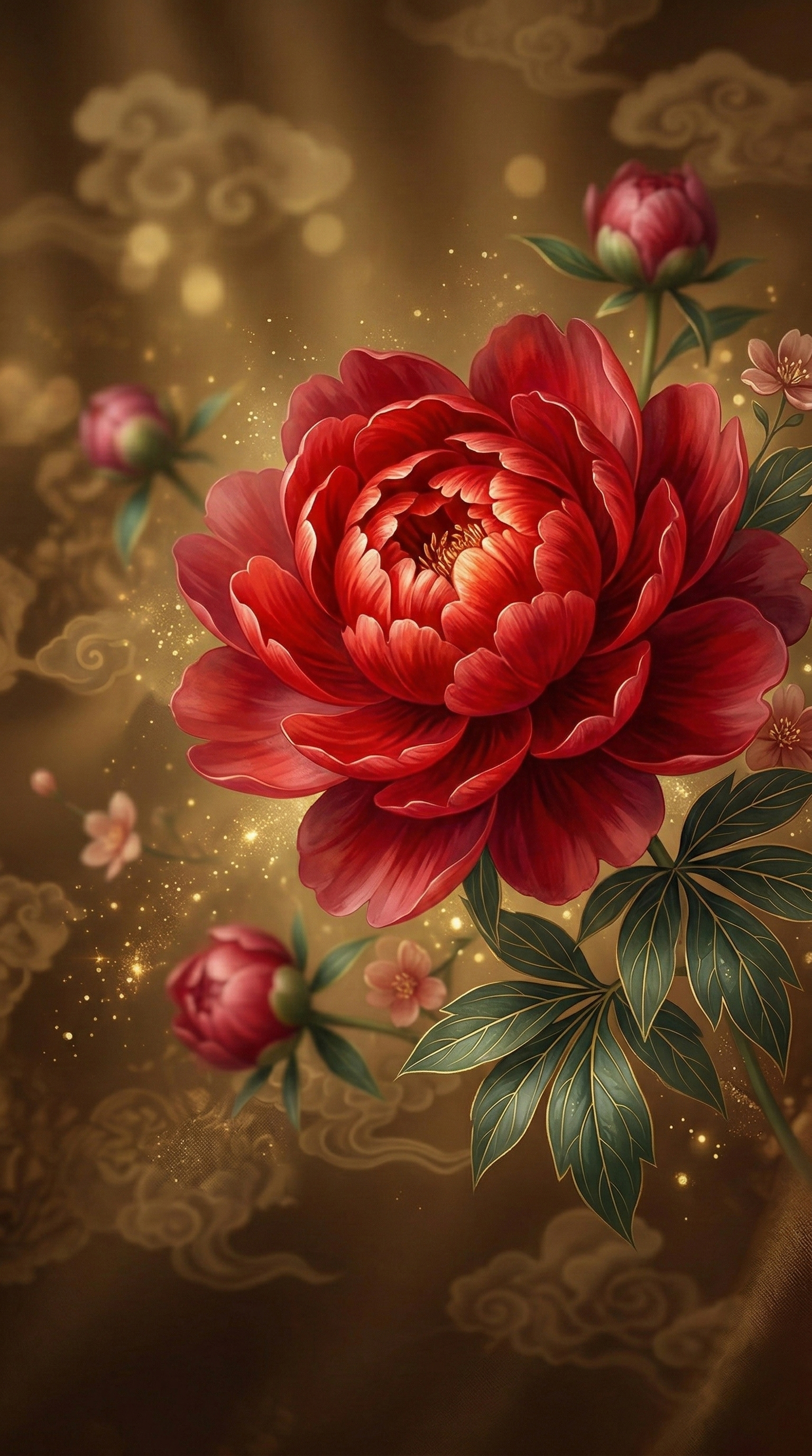 Đổi hình nền điện thoại hoa mẫu đơn giúp thu hút năng lượng tích cực và tạo cảm hứng mỗi ngày Hoa mẫu đơn đỏ tượng trưng tình yêu nồng cháy, giúp tăng vận đào hoa và mang lại may mắn