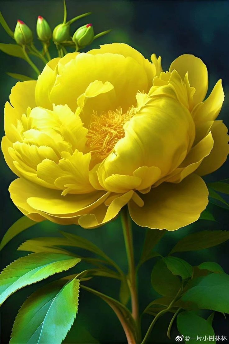 Hoa mẫu đơn vàng tượng trưng phú quý, giúp tăng vận khí tốt và tạo động lực phát triển sự nghiệp Hoa mẫu đơn vàng tượng trưng phú quý, giúp tăng vận khí tốt và tạo động lực phát triển sự nghiệp