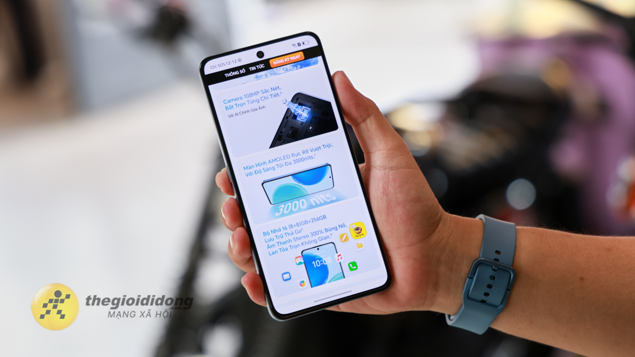 Trên tay HONOR X8d: Màn hình AMOLED siêu sáng 3.000 nits, pin lớn 7.000 mAh