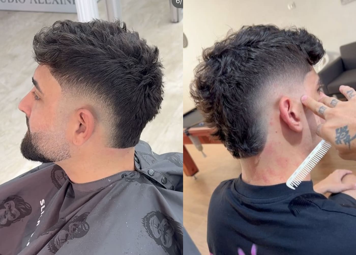 Tóc Mohican ngắn gọn gàng