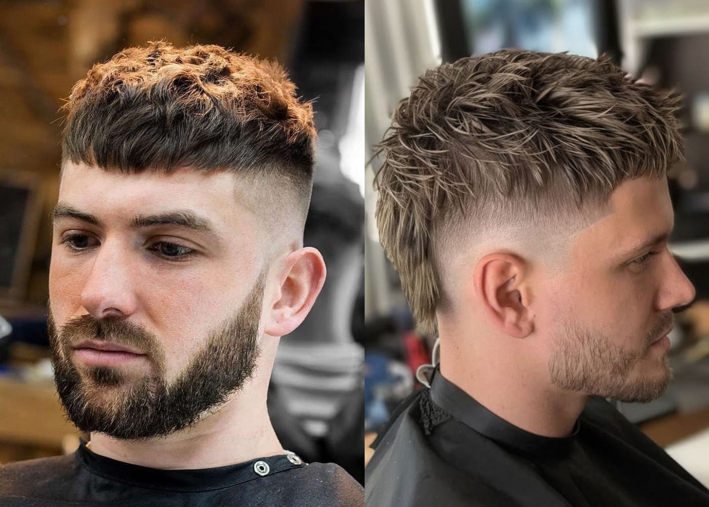 Tóc Mohican Textured