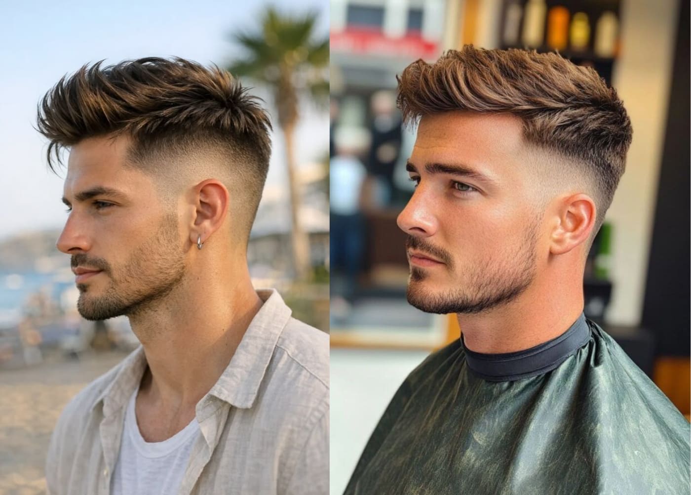 Tóc Mohican undercut