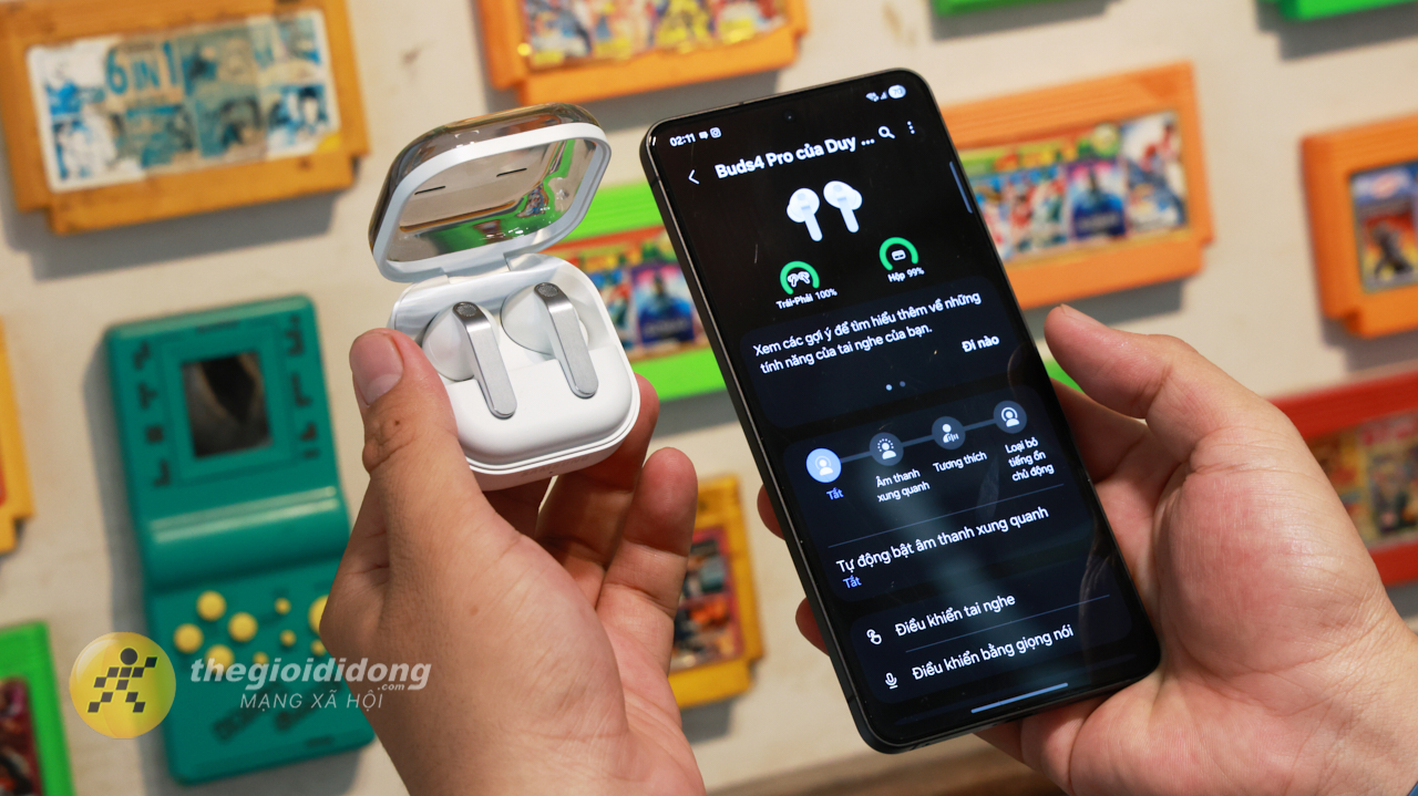 Samsung Galaxy Buds4 Pro đã chuẩn chất âm Hi-Fi đa tầng, còn chuẩn cả trải nghiệm AI đa nhiệm