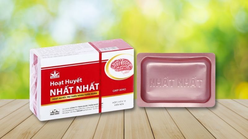 Hoạt Huyết Nhất Nhất có nguồn gốc từ thảo dược giúp lưu thông khí huyết và cải thiện tuần hoàn máu