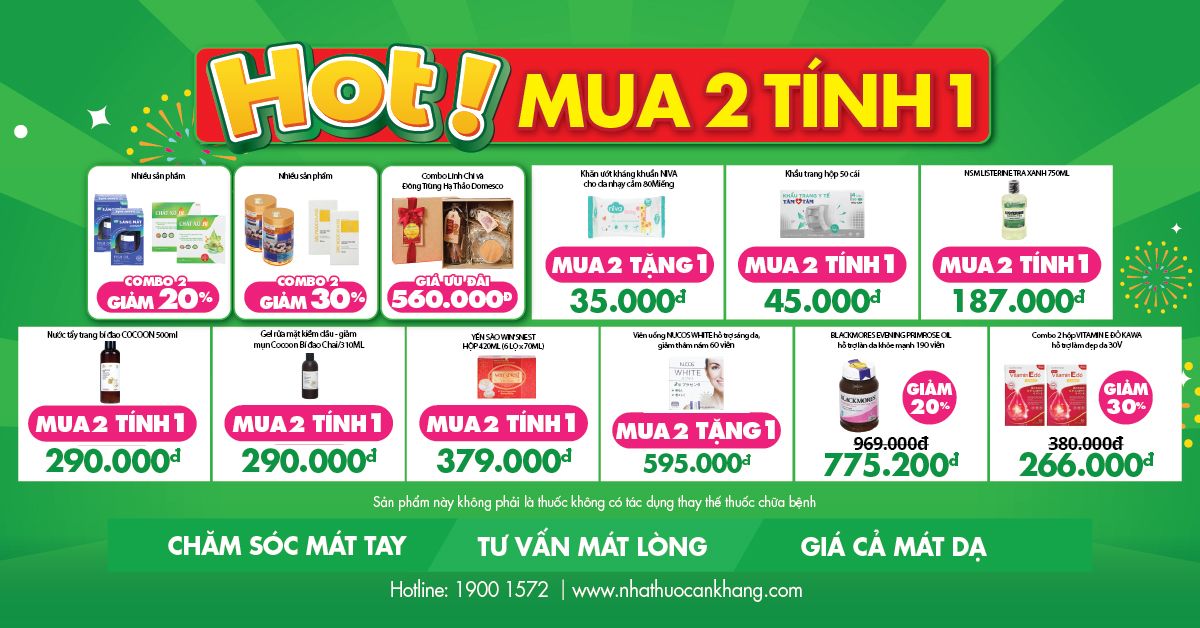 Khuyến mãi ngập tràn