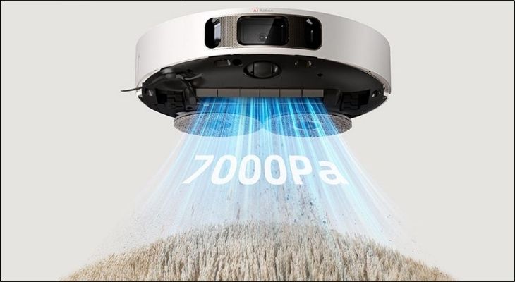 Hệ thống hút Vormax tạo ra lực hút mạnh đến mức có thể hút sạch mọi thứ từ bụi mịn trong không khí đến các hạt nặng