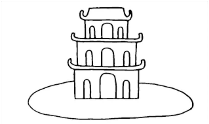 Tranh tô màu 30/4 1/5 cho bé tập tô