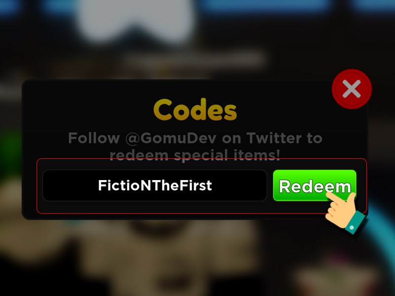 Nhập mã code và nhấn Redeem để nhận thưởng Nhập mã code và nhấn Redeem để nhận thưởng