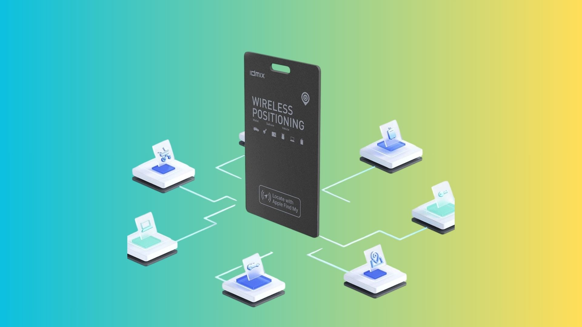 thẻ định vị IDMIX thẻ định vị IDMIX