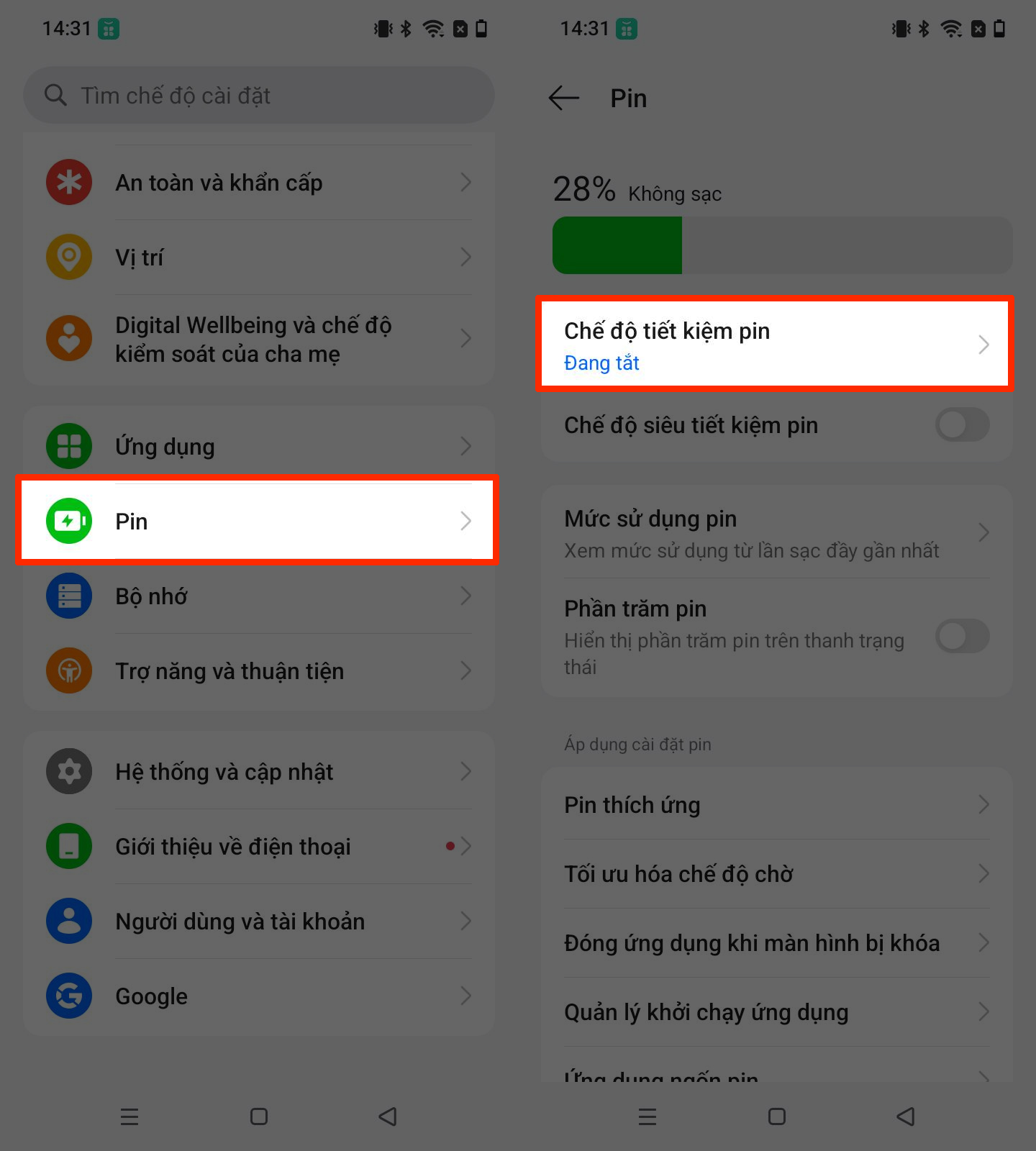 Cách khắc phục realme lỗi không kết nối được Wi-Fi