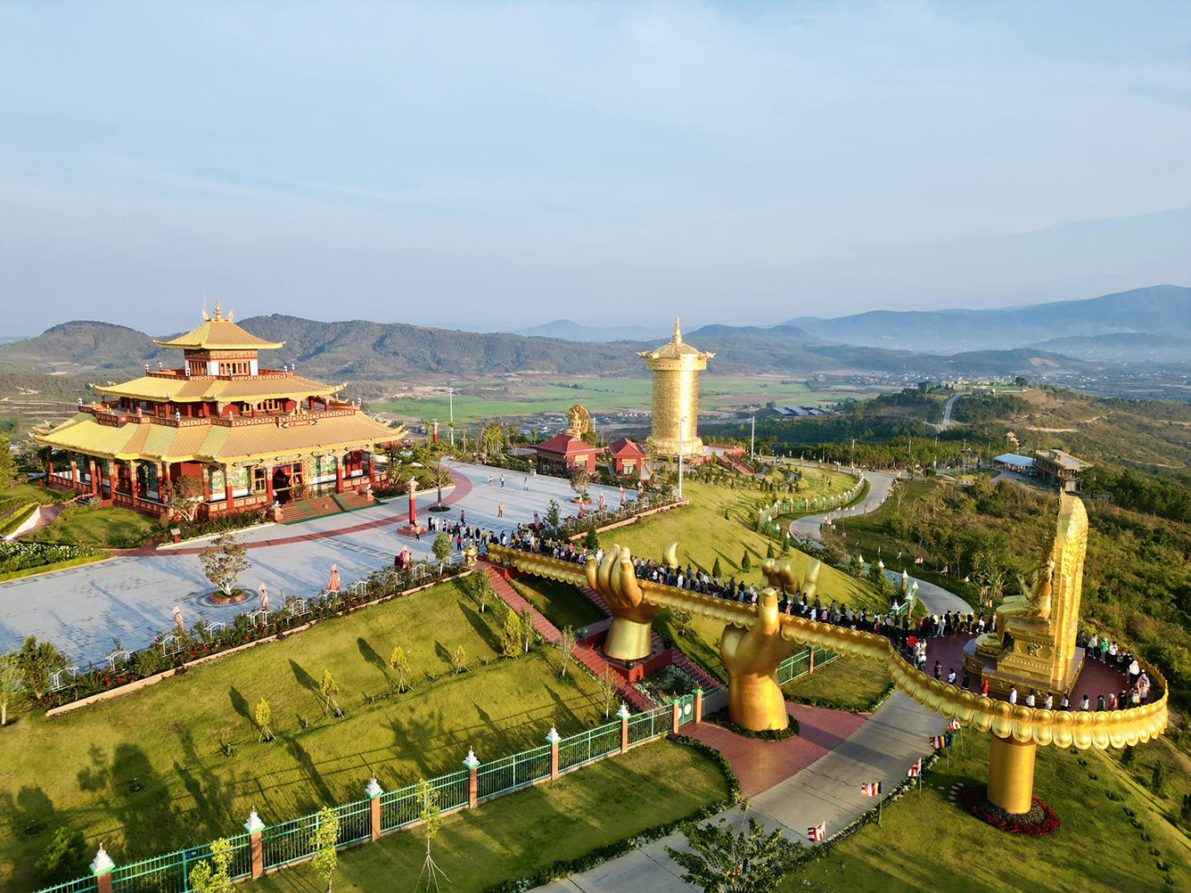 Toàn cảnh khu du lịch Datala Hills từ trên cao Toàn cảnh khu du lịch Datala Hills từ trên cao