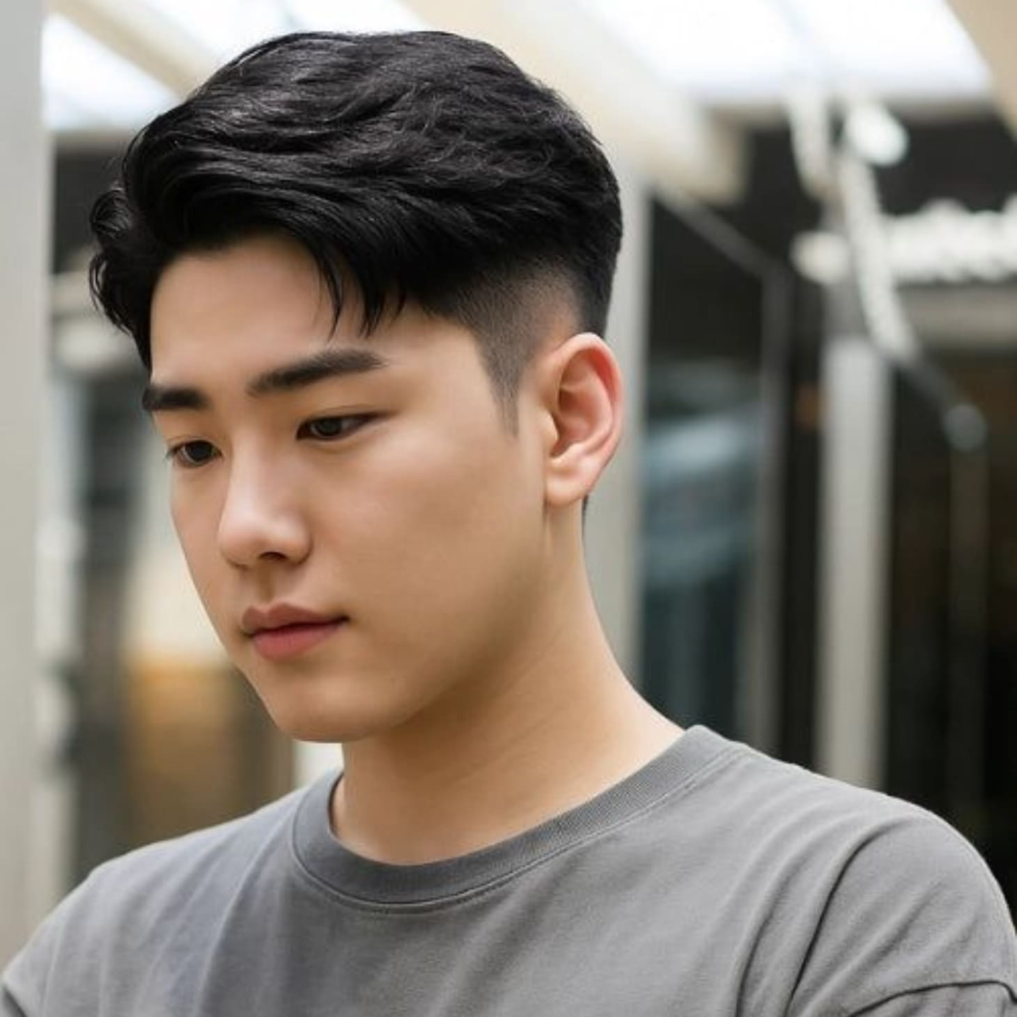 Tóc mái dấu phẩy là xu hướng dành cho các bạn nam