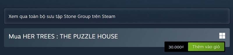 Bước 1: Bấm nút cam, nhấn Thêm vào giỏ để mua game