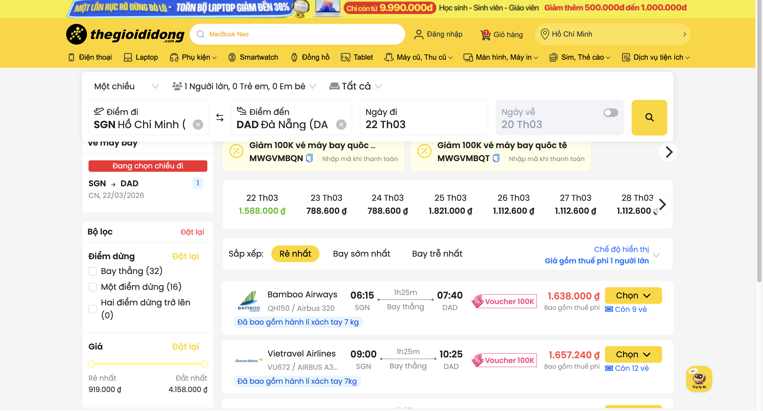 Tham khảo gi&aacute; v&eacute; v&agrave; c&aacute;c chương tr&igrave;nh ưu đ&atilde;i kh&aacute;c