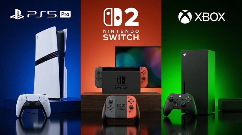 Game console là thiết bị chuyên dụng được điều khiển bằng tay cầm