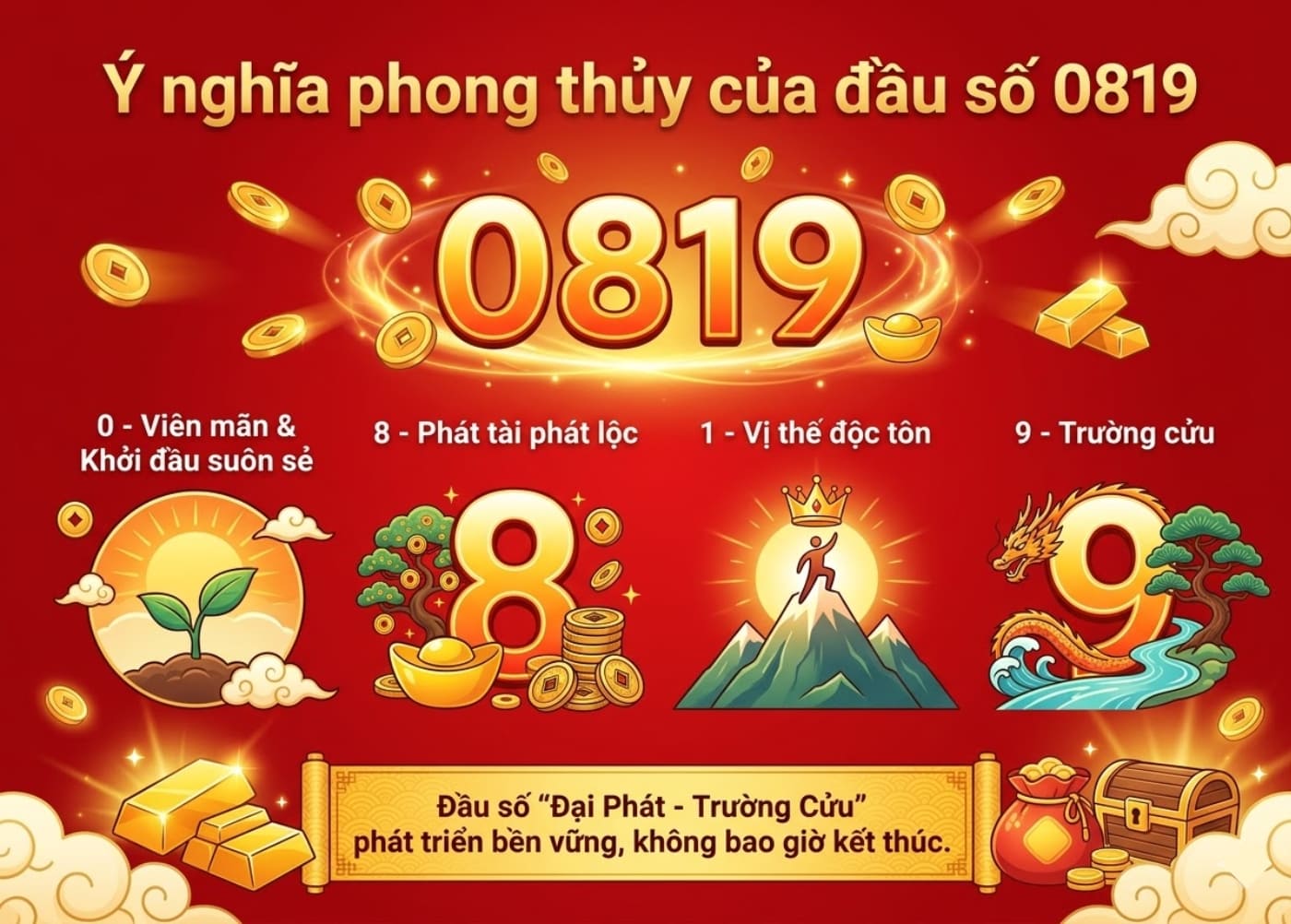 Đầu số 0891 mang ý nghĩa Đại phát - Trường cửu