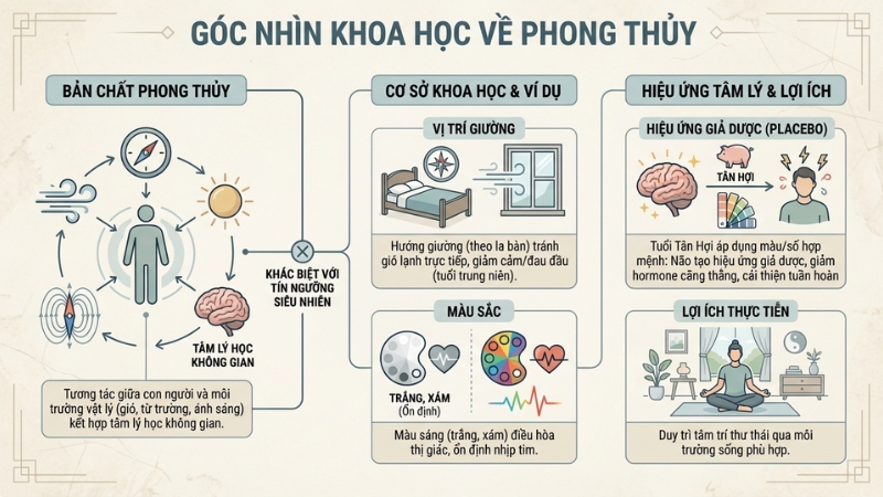 G&oacute;c nh&igrave;n khoa học về phong thủy