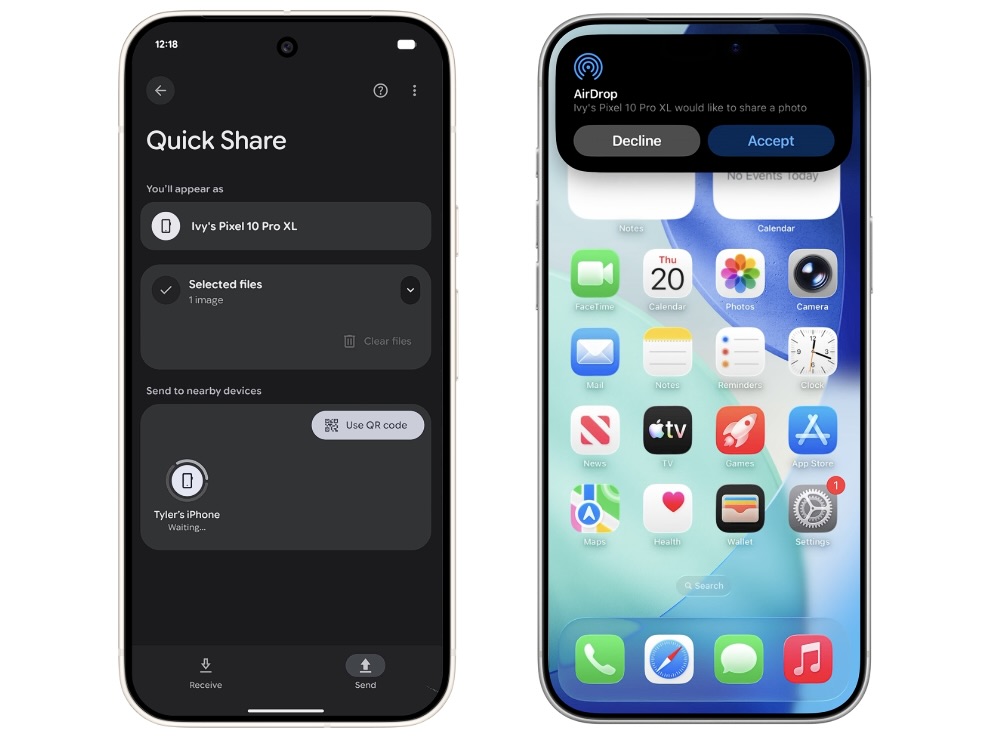 Samsung chính thức mang AirDrop lên Galaxy S26 Samsung chính thức mang AirDrop lên Galaxy S26