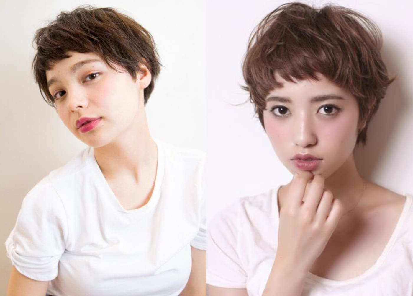 Tóc tomboy mái bằng ngang lông mày