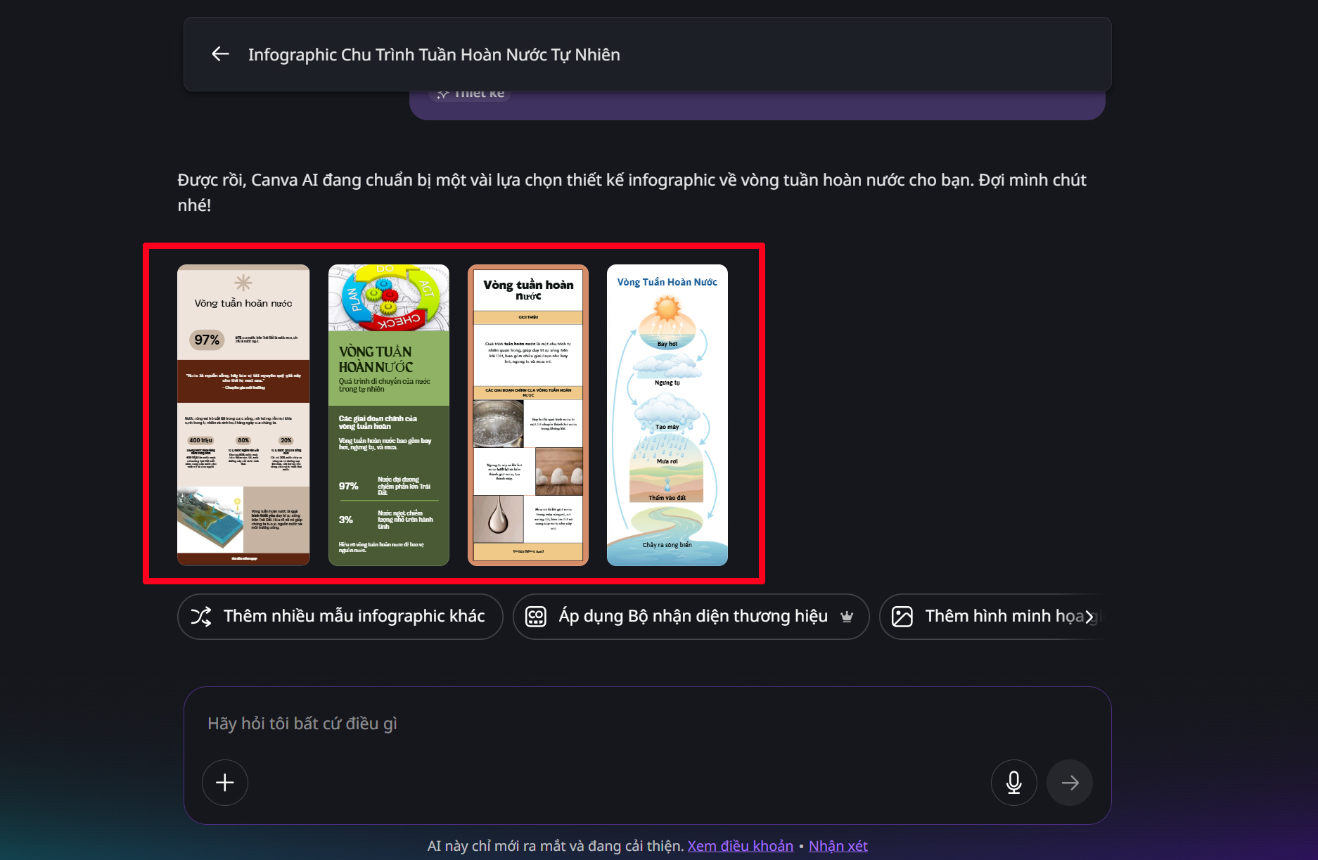 Cách thiết kế infographic bằng Canva AI Cách thiết kế infographic bằng Canva AI