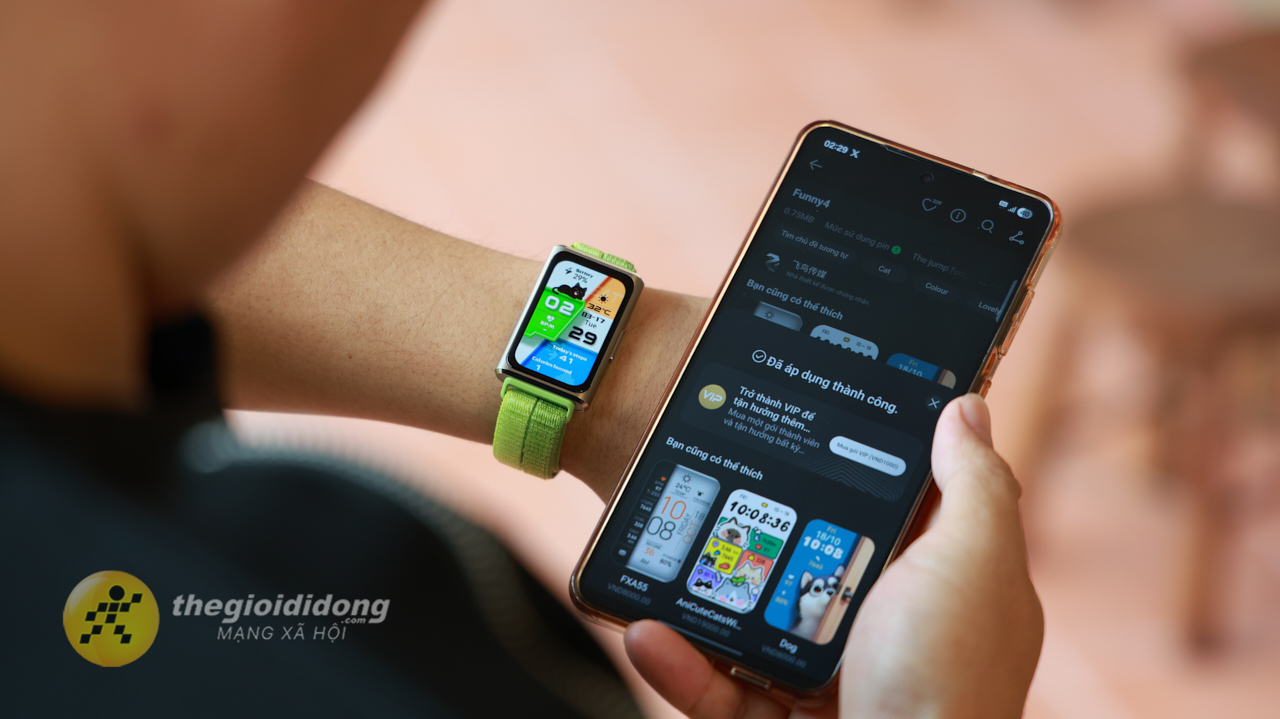 Trên tay HUAWEI Band 11 Pro