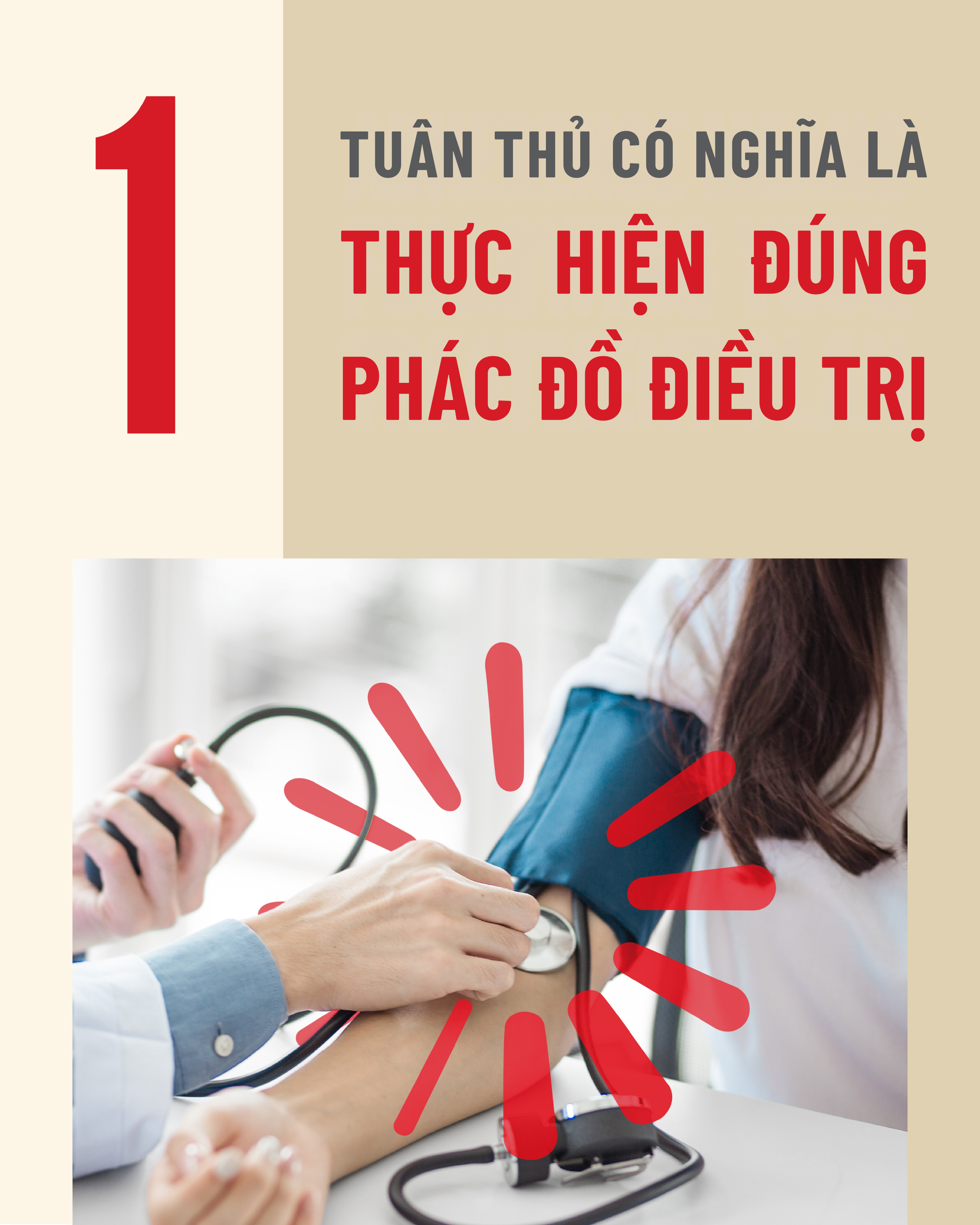 Tu&acirc;n thủ c&oacute; nghĩa l&agrave; thực hiện đ&uacute;ng ph&aacute;c đồ điều trị