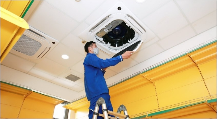 Mức giá niêm yết là chi phí máy và nhân công lắp đặt cơ bản, chưa bao gồm các loại vật tư phụ