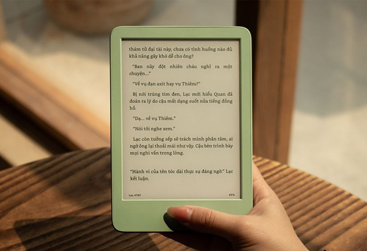 Bạn có thể mang Máy đọc sách New Kindle 2024 6 inch 16 GB đến bất cứ đâu Bạn có thể mang Máy đọc sách New Kindle 2024 6 inch 16 GB đến bất cứ đâu