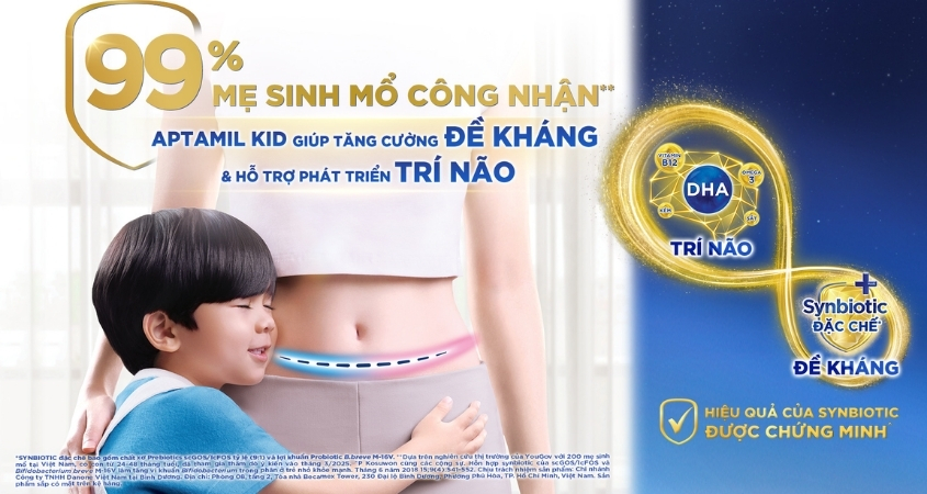 Chọn Aptamil New Zealand giúp tăng đề kháng, phát triển trí não cho trẻ sinh mổ Chọn Aptamil New Zealand giúp tăng đề kháng, phát triển trí não cho trẻ sinh mổ