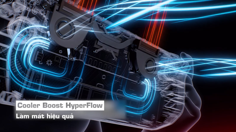 Hiệu năng ổn định, chơi eSports mượt, game AAA tốt, tản nhiệt mạnh giữ máy luôn mát