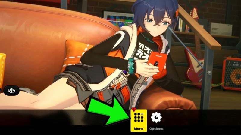 Mở Menu và chọn mục Thêm (More) Mở Menu và chọn mục Thêm (More)