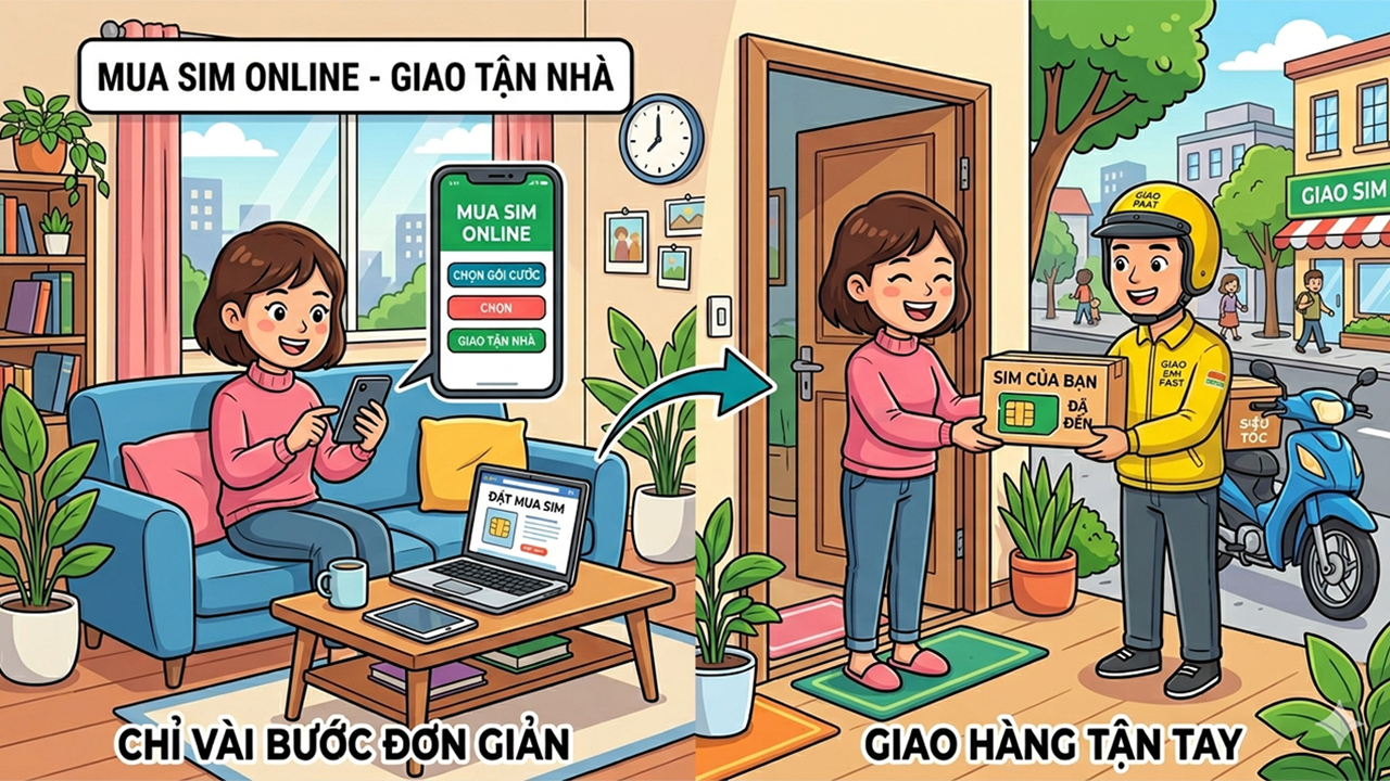 Nằm nhà mua SIM, ship tận nơi, cái gì khó đã có TGDĐ lo! Nằm nhà mua SIM, ship tận nơi, cái gì khó đã có TGDĐ lo!