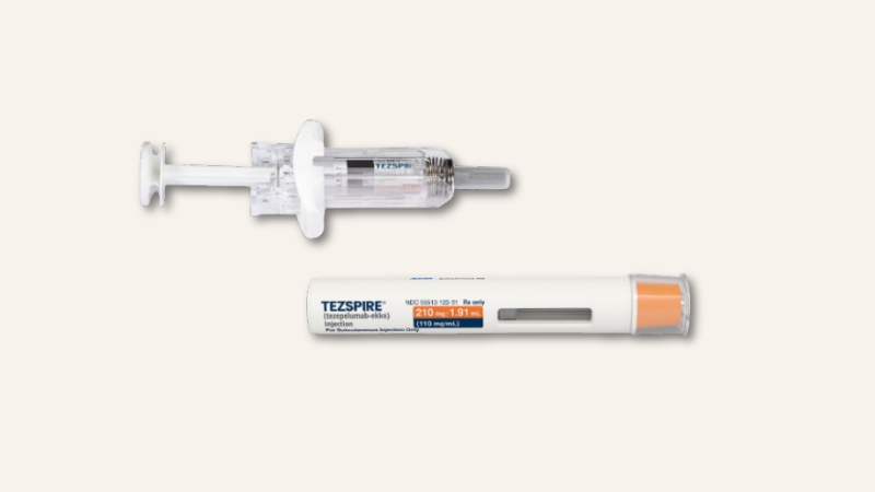Liều d&ugrave;ng khuyến c&aacute;o của Tezspire (tezepelumab) l&agrave; 210 mg, được ti&ecirc;m dưới da định kỳ mỗi 4 tuần để duy tr&igrave; hiệu quả kiểm so&aacute;t bệnh.